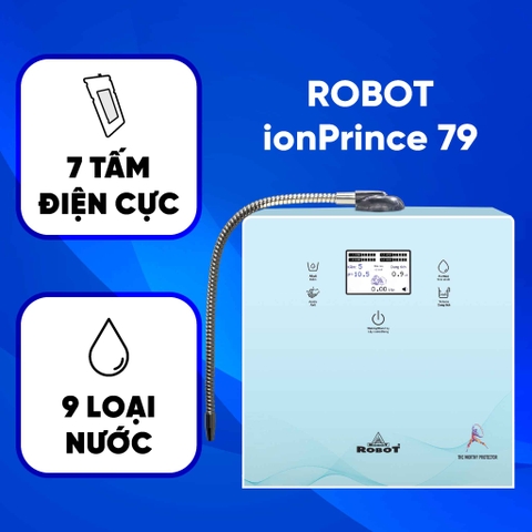 Máy lọc nước ION Kiềm Robot IONPRINCE 79 để bàn