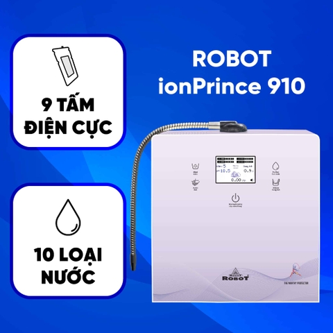 Máy lọc nước ION Kiềm Robot IONPRINCE 910 để bàn