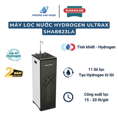 Máy lọc nước Hydrogen UltraX Sunhouse SHA8823LA