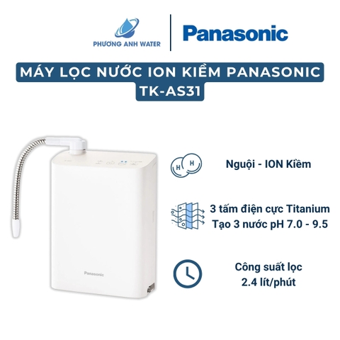 Máy lọc nước ION Kiềm Panasonic TK-AS31