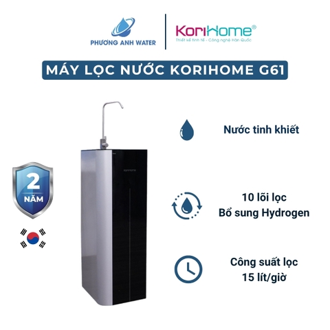 Máy lọc nước RO Korihome G61 10 lõi