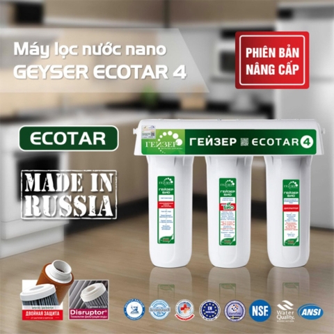 Máy lọc nước Nano Geyser Ecotar 4