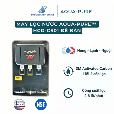 Máy lọc nước nóng lạnh nguội Aqua-Pure™ HCD-CS01