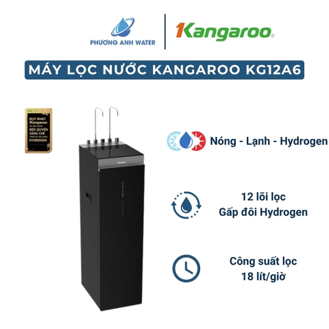 Máy lọc nước nóng lạnh Hydrogen Kangaroo Sumire KG12A6