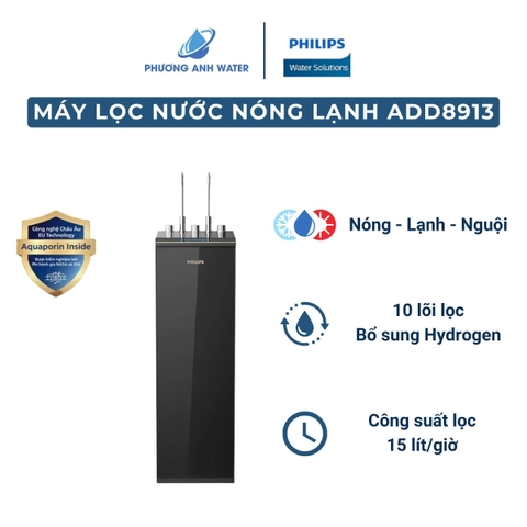 Máy lọc nước nóng lạnh Philips ADD8913/74 10 lõi