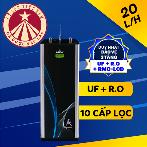 Máy lọc nước nóng lạnh Robot ELITE PRO 7410GQ-UR 10 lõi