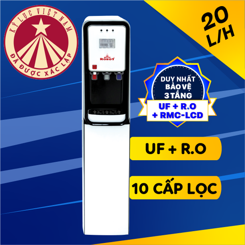 Máy lọc nước nóng lạnh Robot GRAND PRO 5410W-UR 10 lõi