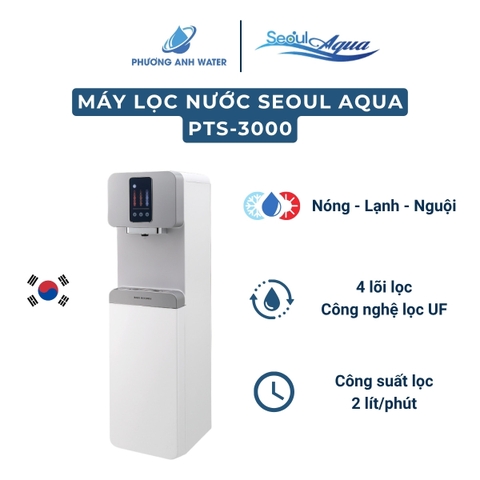 Máy lọc nước nóng lạnh Seoul Aqua PTS-3000 4 lõi