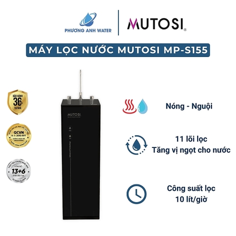 Máy lọc nước nóng nguội Mutosi MP-S155 11 lõi