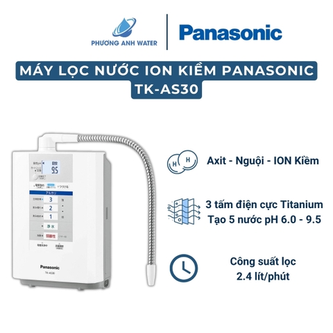 Máy lọc nước ION Kiềm Panasonic TK-AS30