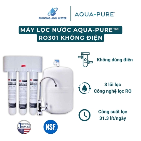 Máy lọc nước RO không dùng điện Aqua-Pure™ RO301