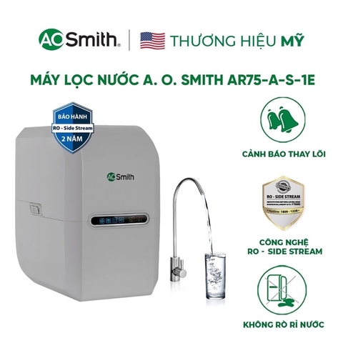 Máy lọc nước RO A. O. Smith AR75-A-S-1E 5 lõi