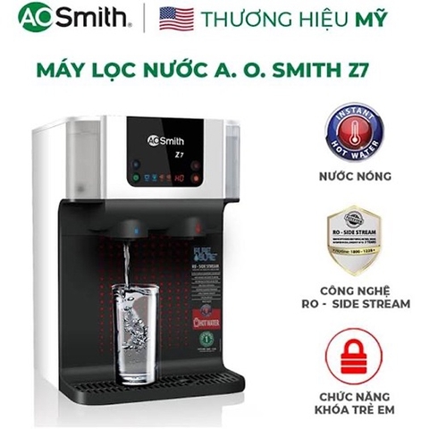 Máy lọc nước RO nước nóng A. O. Smith Z7 4 lõi