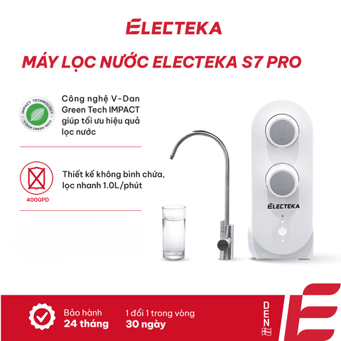 Máy lọc nước RO Electeka S7 Pro để gầm