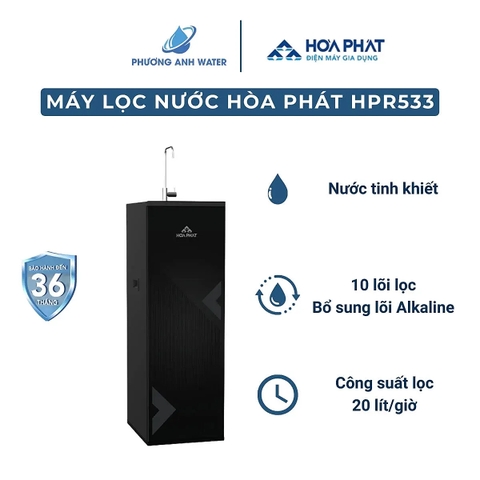 Máy lọc nước RO Hòa Phát HPR533 10 lõi