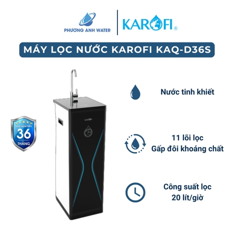 Máy lọc nước RO Karofi KAQ-D36S 11 lõi