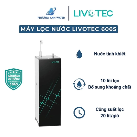 Máy lọc nước RO Livotec 606S 10 lõi