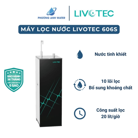 Máy lọc nước RO Livotec 606S 10 lõi