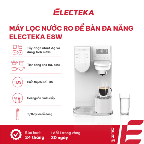 Máy lọc nước RO nóng nguội Electeka E8W để bàn