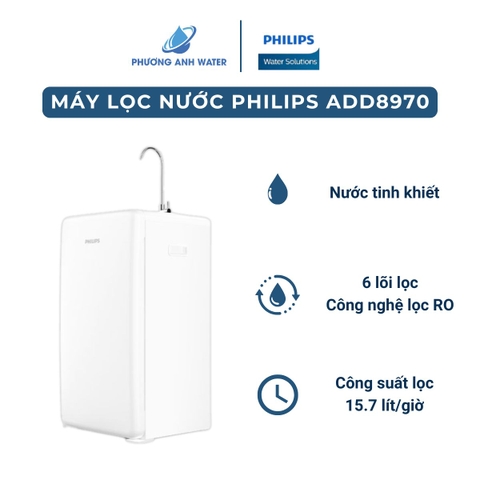 Máy lọc nước RO Philips ADD8970 6 lõi