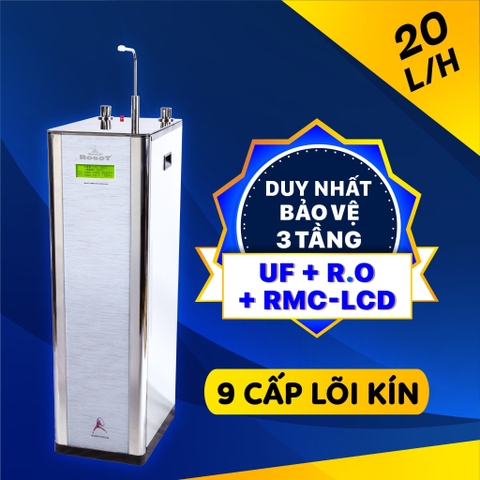 Máy lọc nước RO + UF nóng nguội Robot CLASSY PRO 339GHK-UR