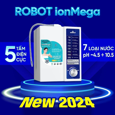 Máy lọc nước ION Kiềm Robot IONMEGA 57 để bàn