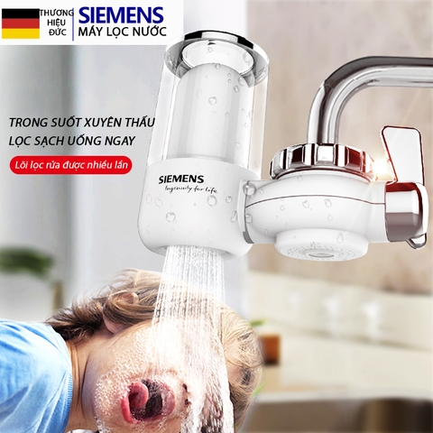 Máy lọc nước tại vòi Siemens với lõi lọc Ceramic