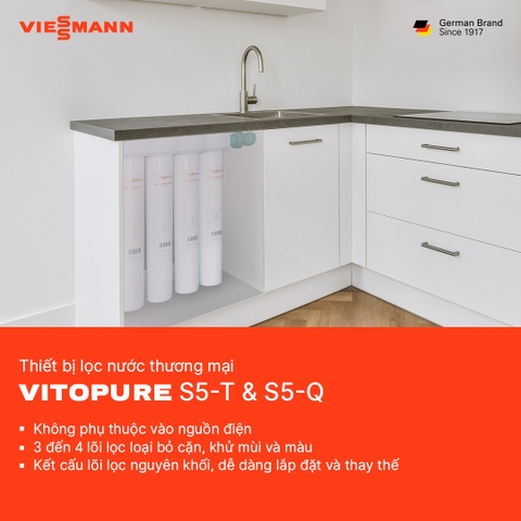 Thiết bị lọc nước thương mại Viessmann Vitopure S5