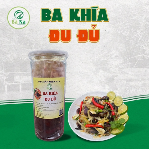 Ba khía trộn đu đủ