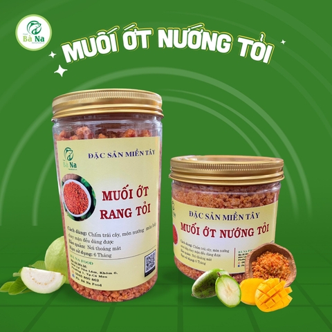 Muối ớt đỏ nướng tỏi Tây Ninh