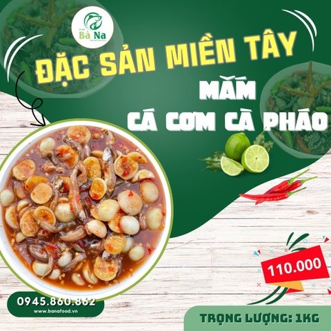 Mắm cá cơm cà pháo