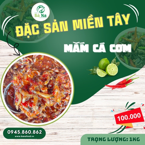 Mắm cá cơm trộn sẵn