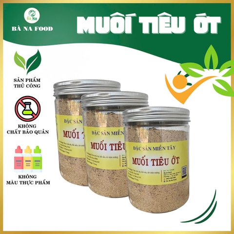 Muối tiêu rang thơm hấp dẫn nhà làm giòn ngon - Bà Na Food