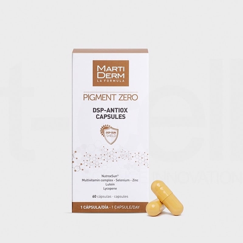 Viên Uống Chống Nắng, Làm Sáng Da - MartiDerm Pigment Zero DSP Antiox Capsules (60 Viên)