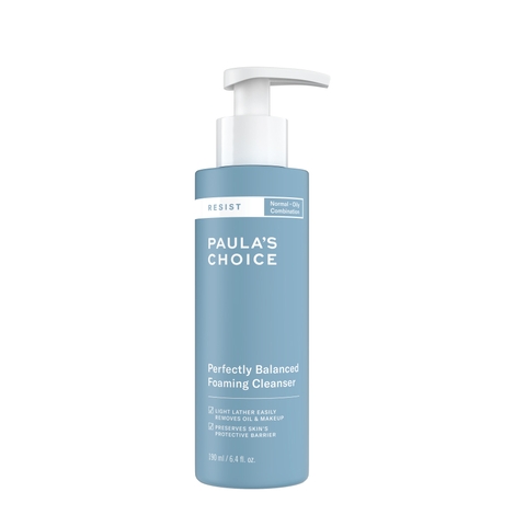 Sữa rửa mặt cân bằng da Paula’s Choice Resist Perfectly Balanced Foaming Cleanser