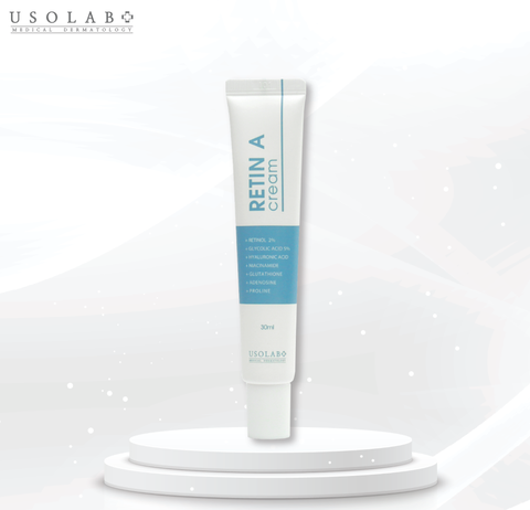 Retinol Usolab 2.0 trẻ hóa, căng bóng, sáng da, giảm mụn Tuyp 30g