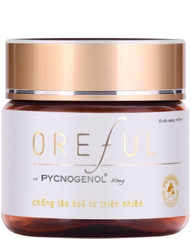 Viên uống chống lão hóa da Oreful 80mg