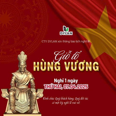 Công Ty Dylan Lịch Thông Báo Nghỉ Lễ Giỗ Tổ Hùng Vương Công Ty Dylan 2025