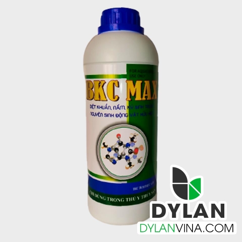 BKC MAX - Diệt khuẩn hữu hiệu, nấm,ký sinh trùng, nguyên sinh động vật