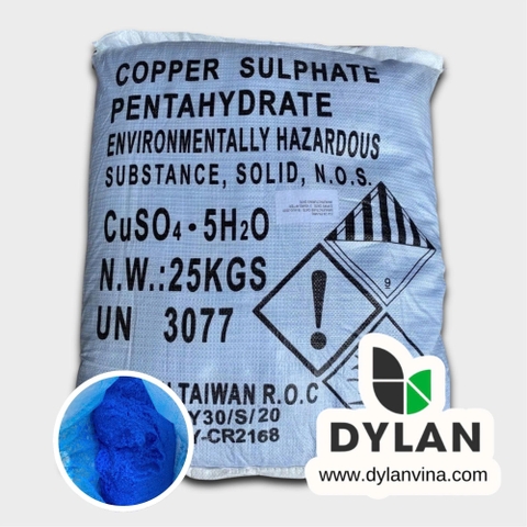 Đồng Sulphate - CuSO4.5H2O - Diệt tảo