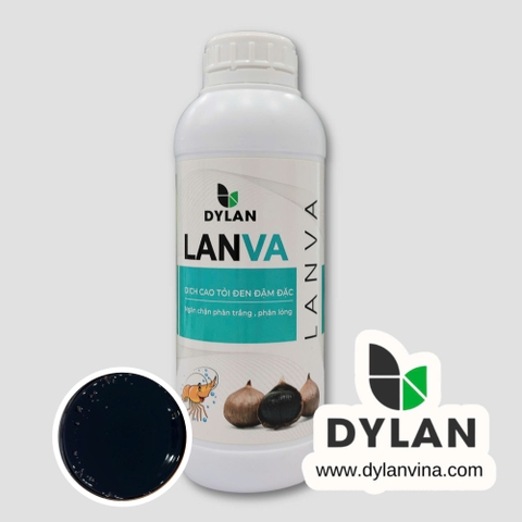 LANVA - Dịch cao tỏi đen - Ngăn ngừa Vibro gây bệnh phân trắng, lỏng ruột, phân đứt khúc