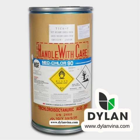 Hóa chất TCCA dạng bột - TCCA Nhật - TCCA 90%