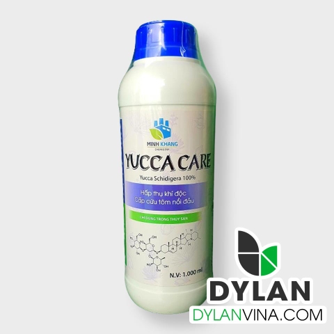 YUCCA CARE 2021 - Hấp thụ khí độc NH3, chống sốc, cấp cứu tôm, cá nổi đầu.