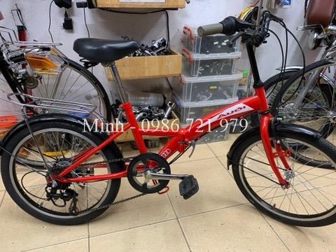 Xe đạp gấp AUQI Đức suất nhận đồ zin 100 %