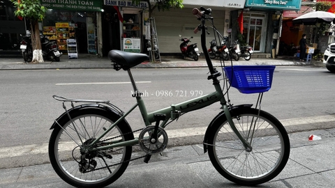 xe đạp gấp Nhật nội địa