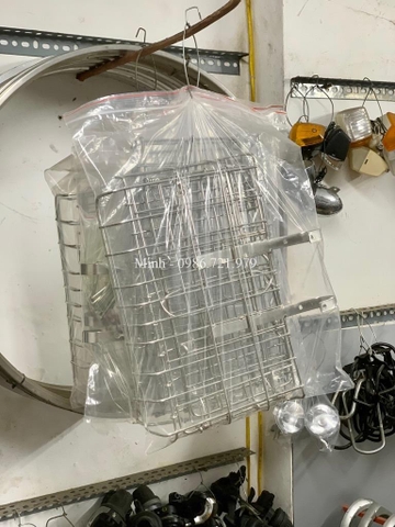giỏ xe đạp gấp xe Thủy thủ inox