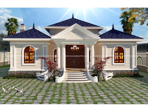 Bộ Mẫu Nhà Tân Cổ Điển Sketchup