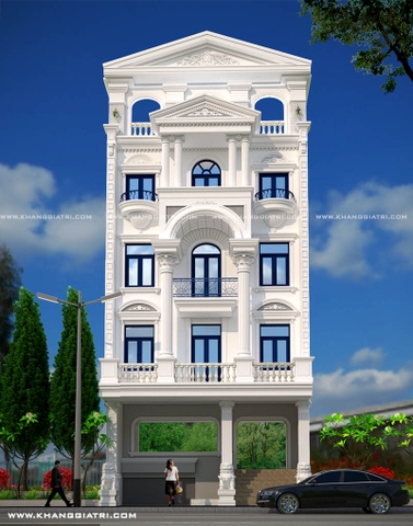 Bộ Mẫu Nhà Tân Cổ Điển Sketchup