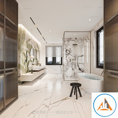 Thư Viện Vệ Sinh Sketchup