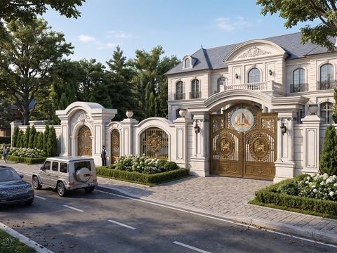 Thư viện sketchup cửa - cổng - hàng rào